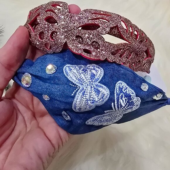 Lot of 9 ✦ Girl’s Headbands ✦ The Children’s Place & Blackheart Assorted Styles - Picture 4 of 13